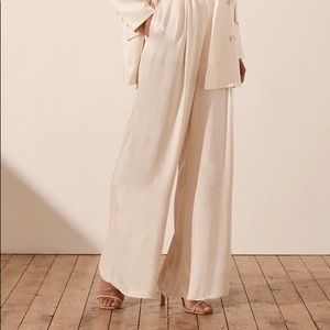 Shona Joy La Lune Tuxedo Trouser - Cream